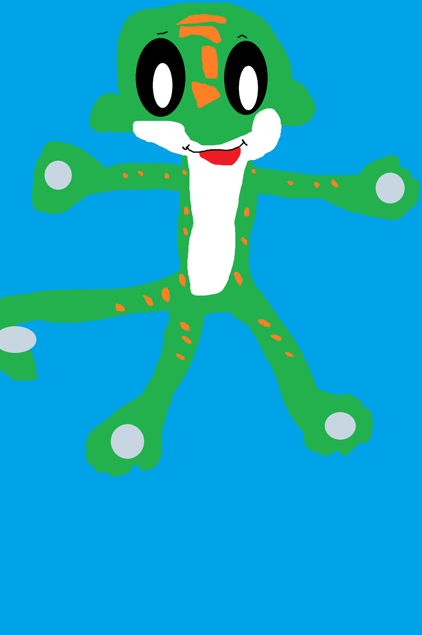 Cartoonie Geico Gecko Cling Plush^^ by Falconlobo