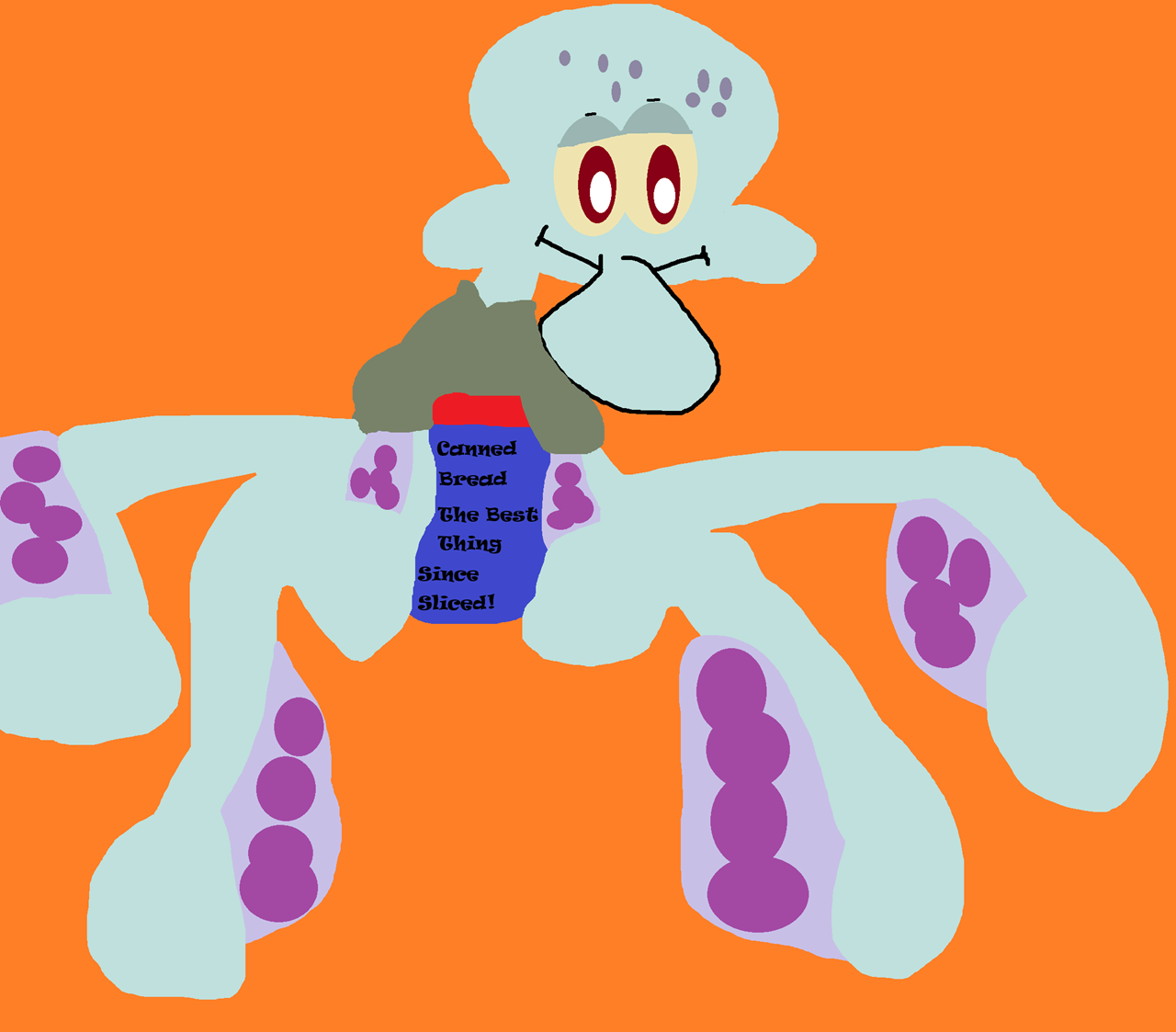 Big Snackles Squidward Plush^^ by Falconlobo