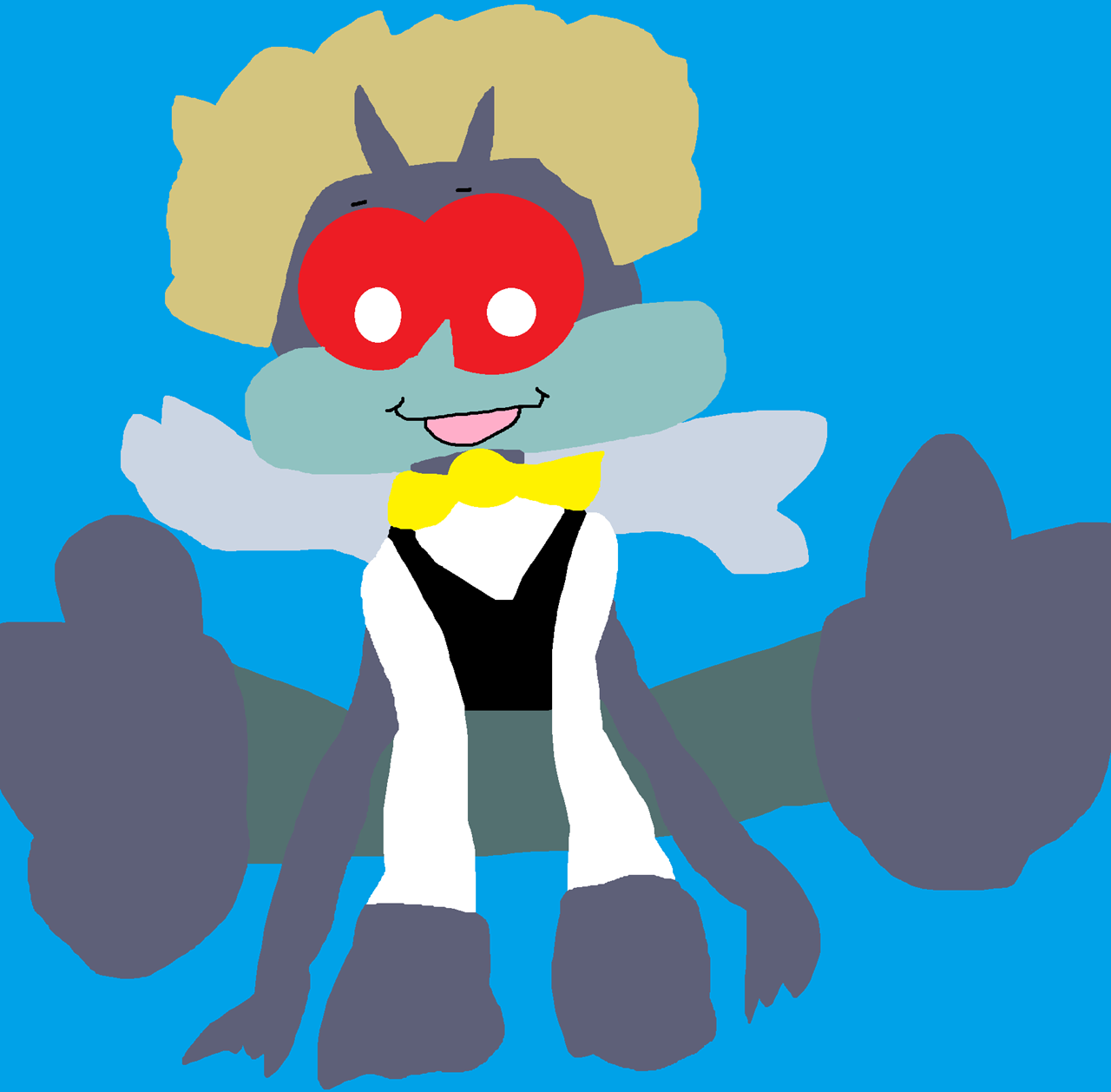 Baxter Stockman Sitting Plush Again^^ by Falconlobo