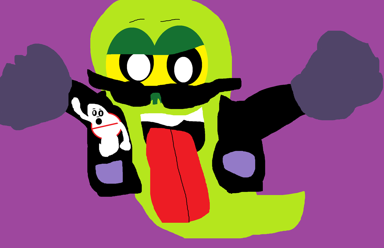 Slimer In Cool Outfit^^ by Falconlobo