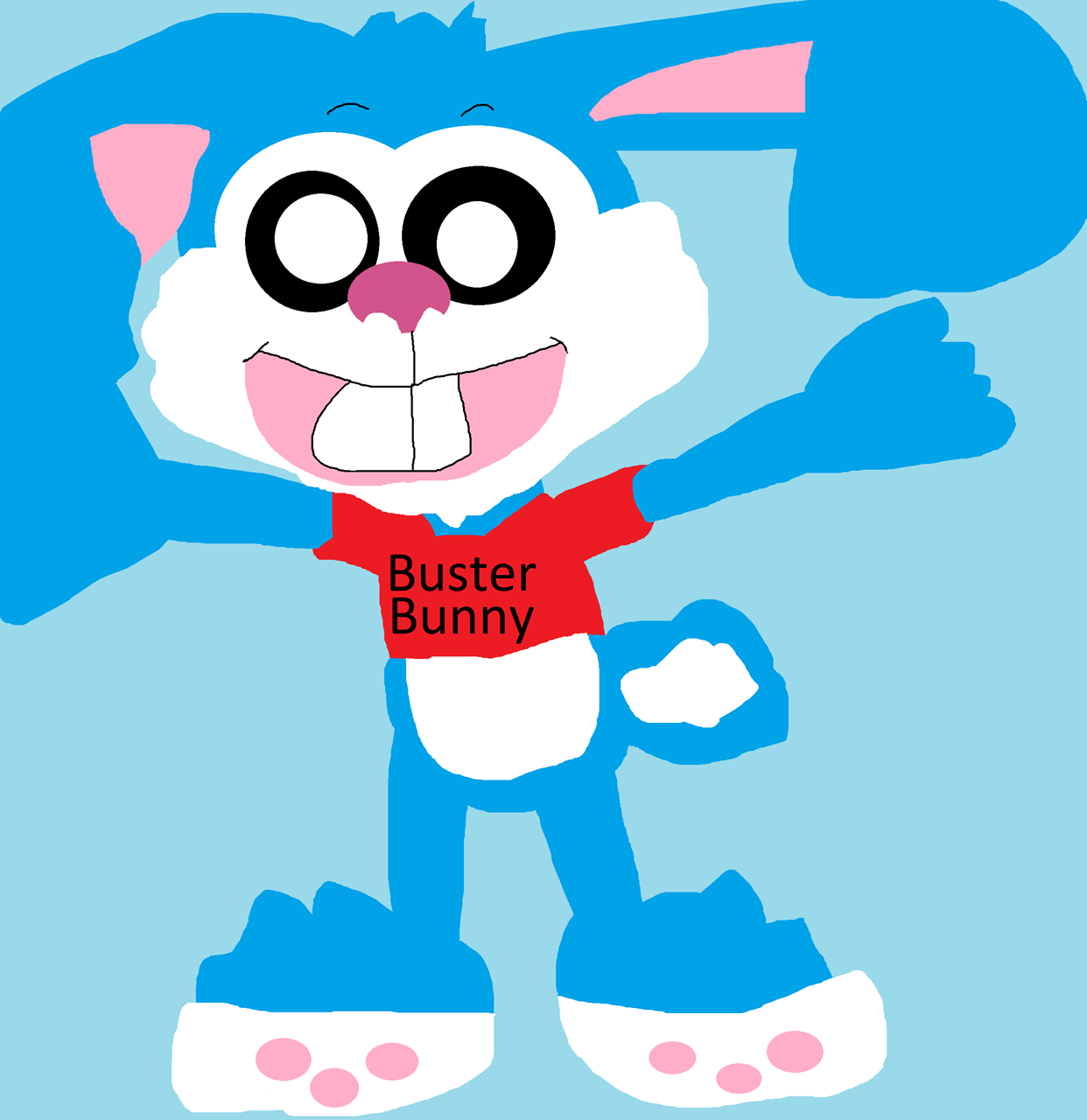 Rando Buster Bunny^^ by Falconlobo