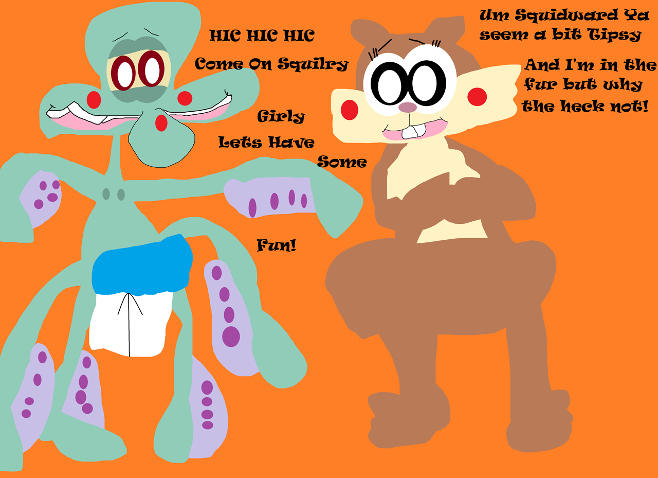 Come On Squilry Girly Lets Have Some Fun by Falconlobo