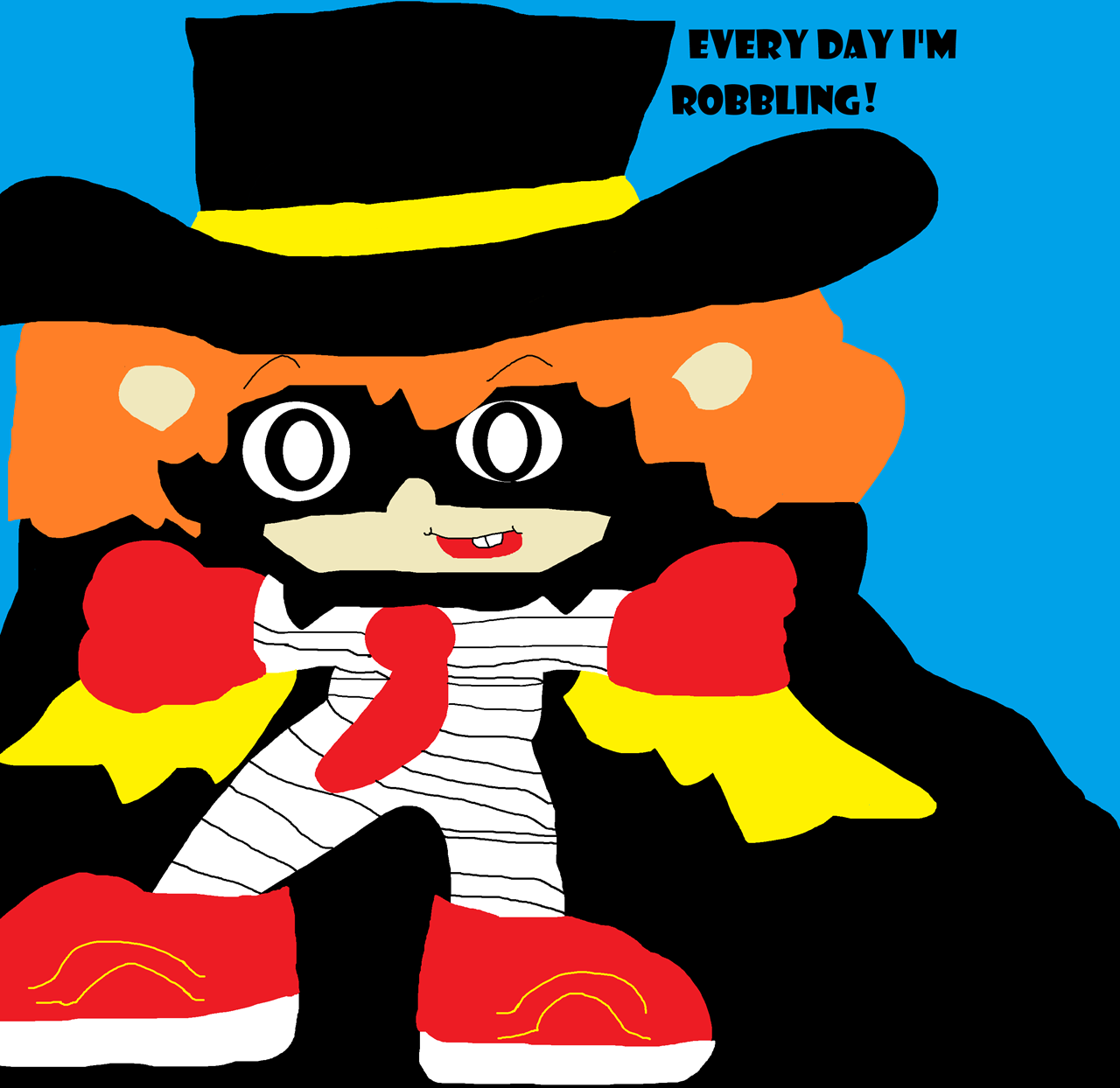 Every Day I'M Robbling^p^ by Falconlobo