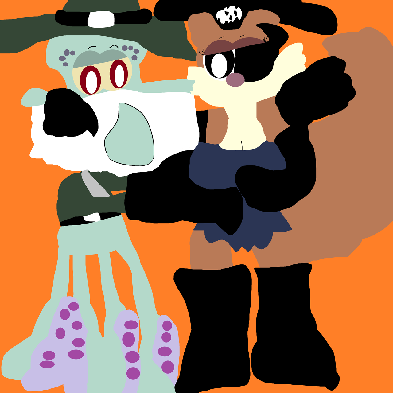 Pirates Smooch Again^^ by Falconlobo