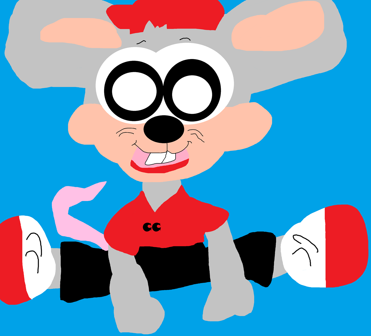 Chuck E Cheese 2005 Sitting Plush^^ by Falconlobo