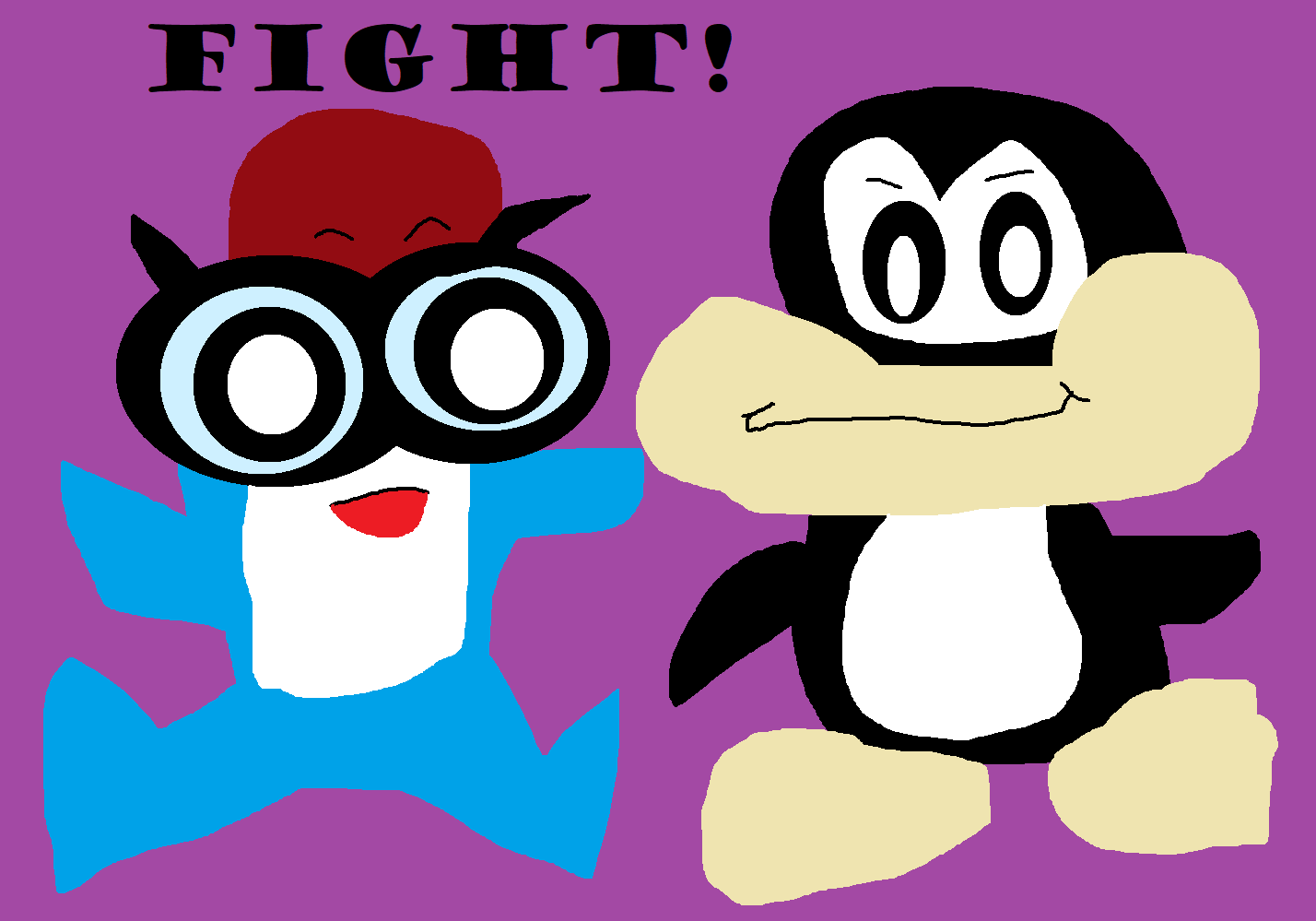 FIGHT!^^ by Falconlobo