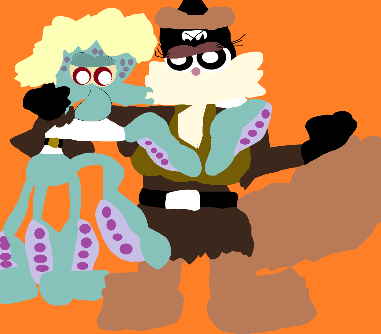 Pirates Smooch Yet Again^^ by Falconlobo