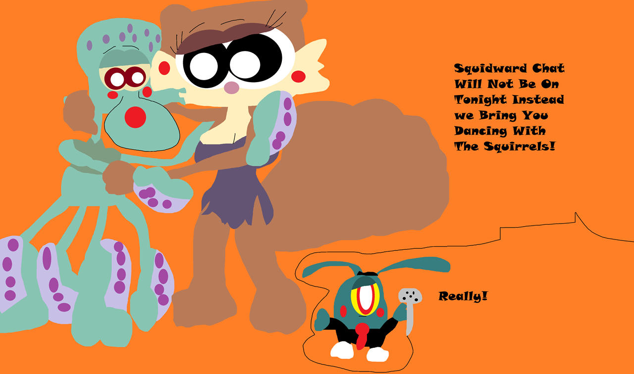 Squidward Chat Will Not Be On Tonight^^ by Falconlobo
