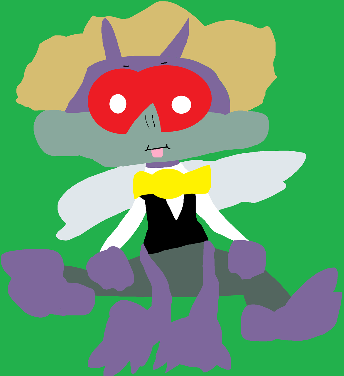 Cute Baxter Stockman Sitting Plush^^ by Falconlobo