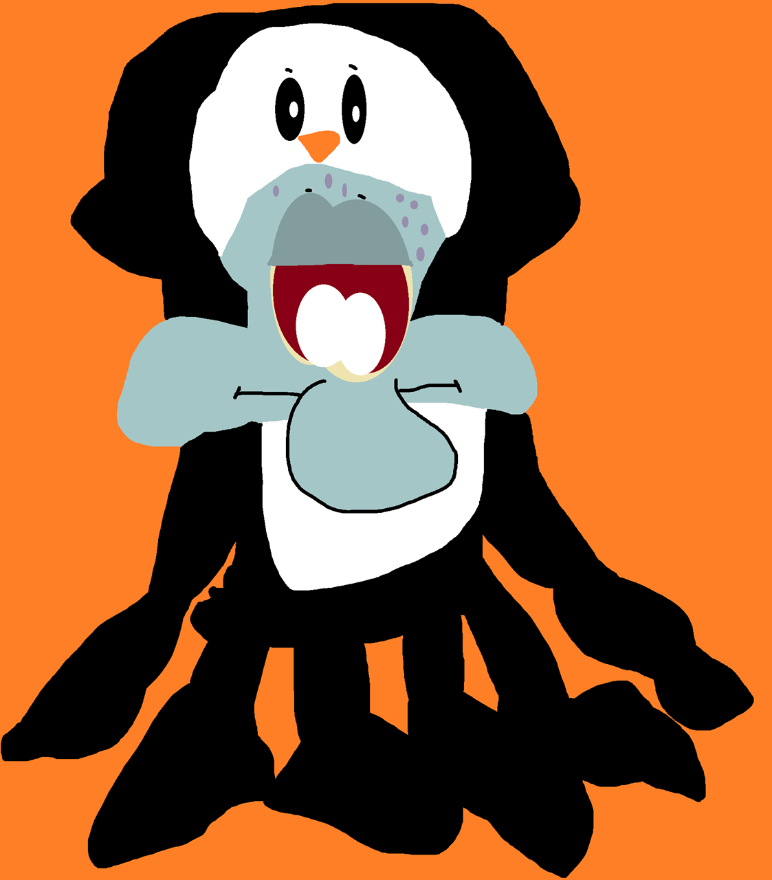 Squidguin^^ by Falconlobo