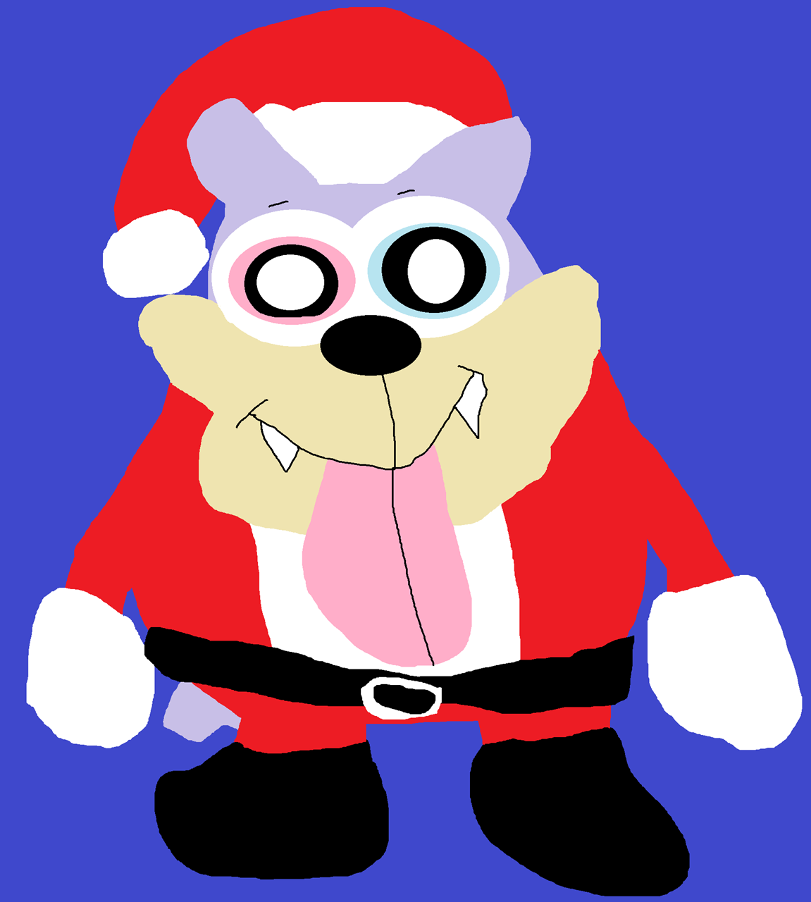 Dizzy Claus^^ by Falconlobo