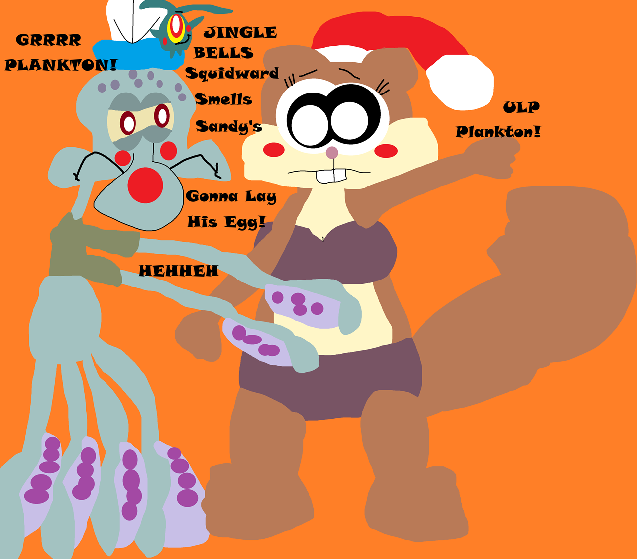 Jingle Bells Squidward Smells Again by Falconlobo