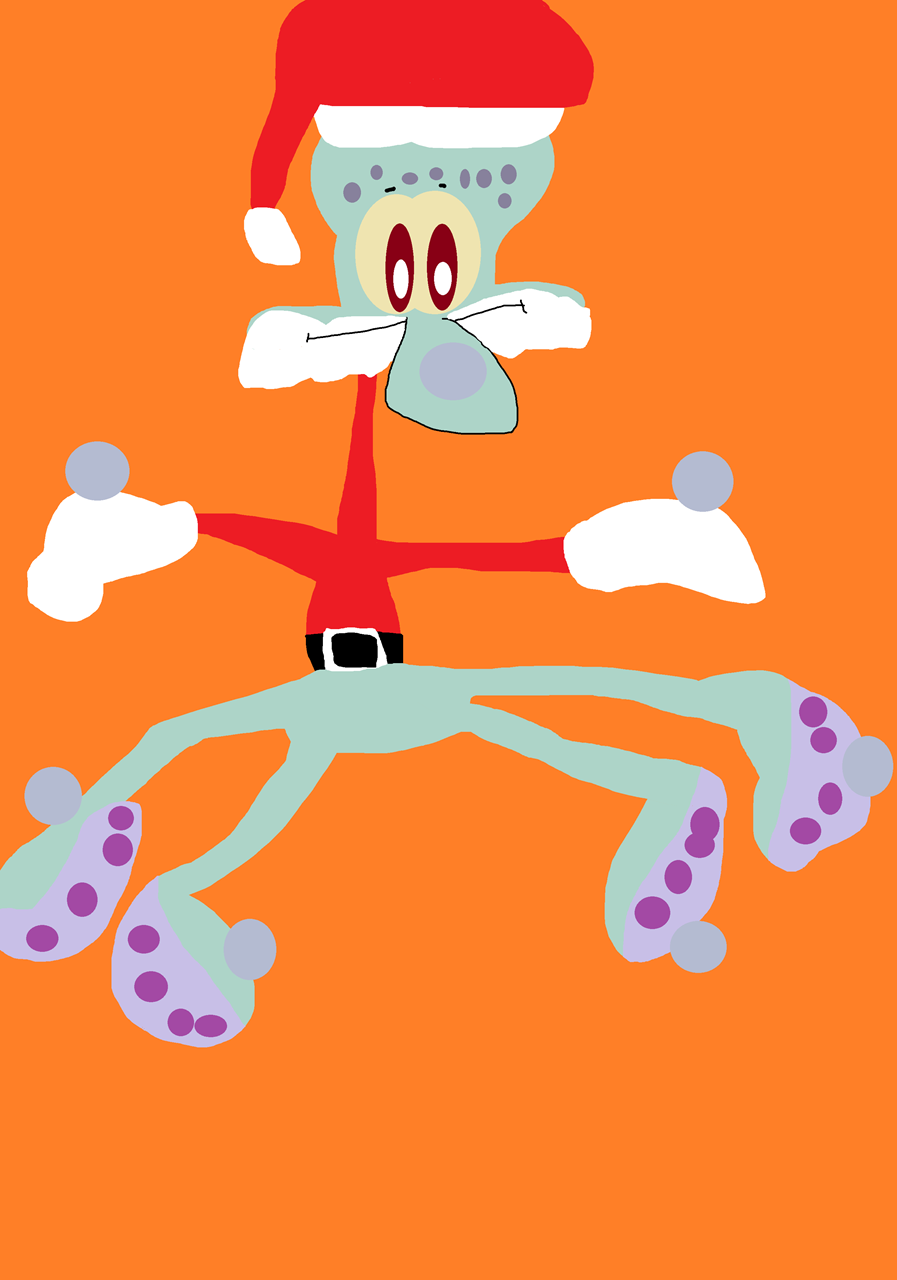 SantaPOD Window Cling Plush Yet Again^^ by Falconlobo