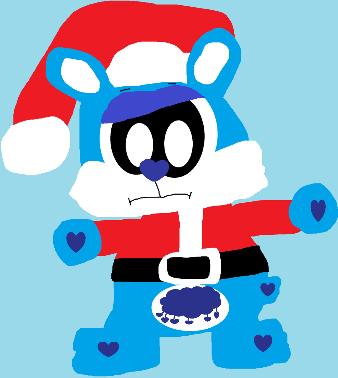 Santa Grumpy Again^^ by Falconlobo