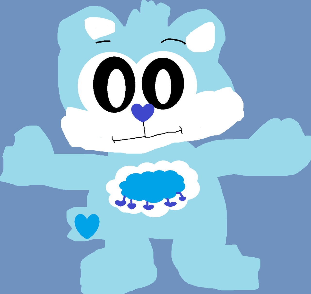 Random Grumpy Bear Again^^ by Falconlobo