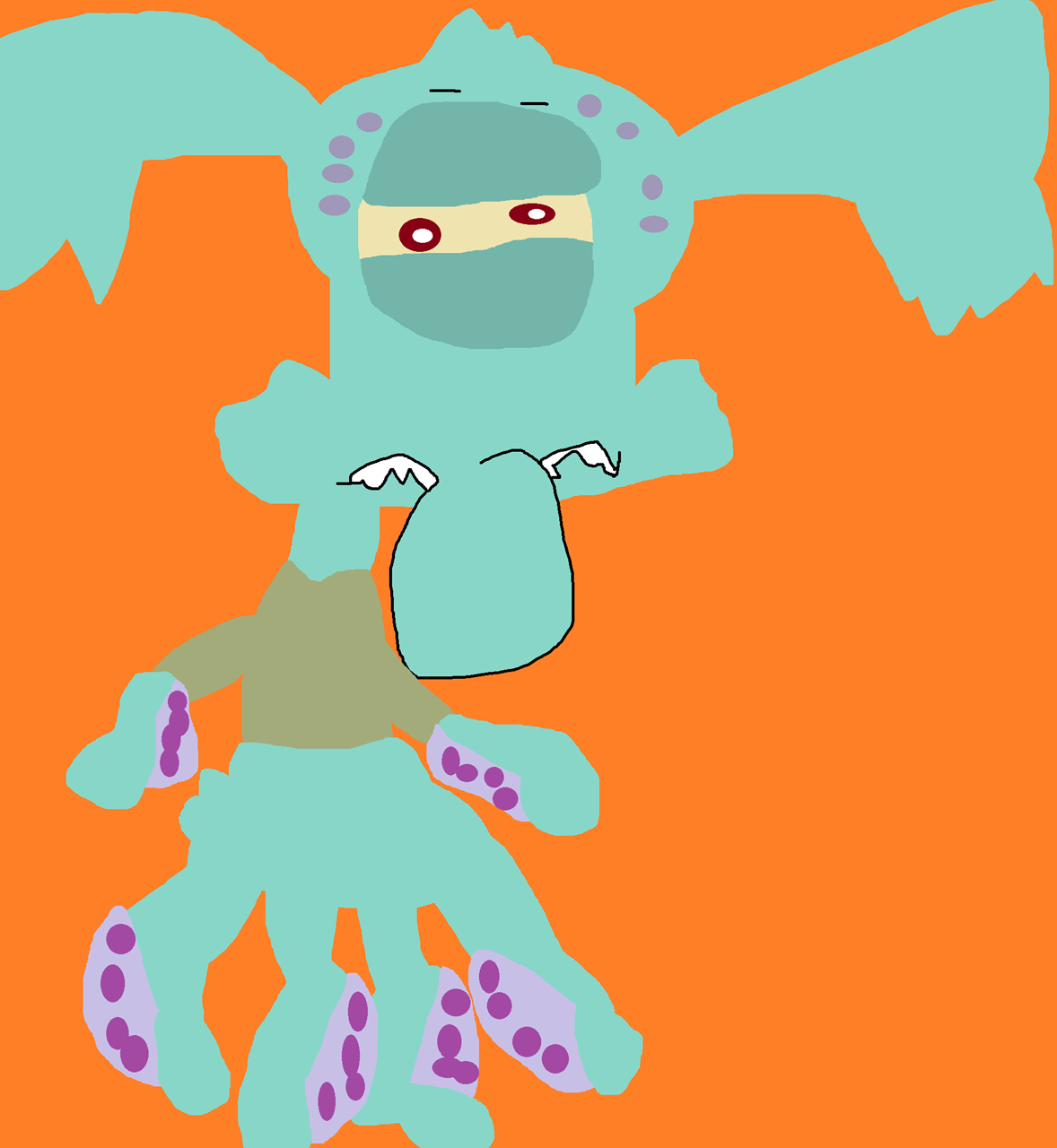 Lafuggler Squidward Again^^ by Falconlobo