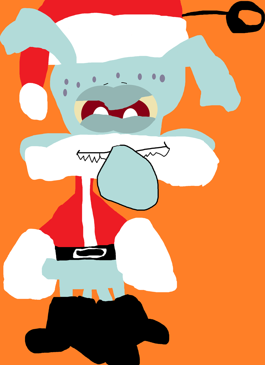 Squidward Holiday Lafuggler^^ by Falconlobo