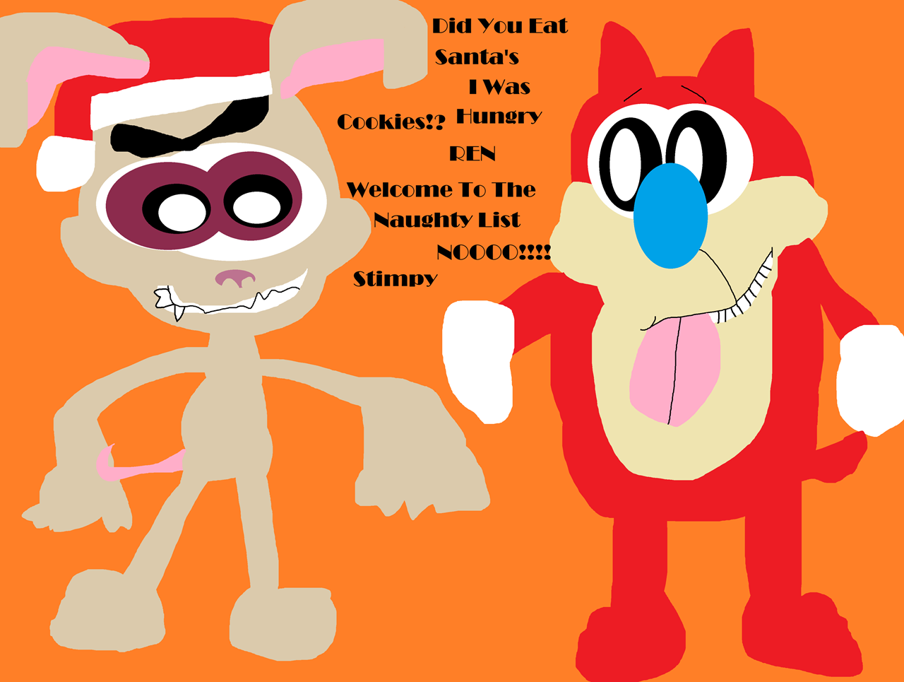 Stimpy Made The List^^ by Falconlobo