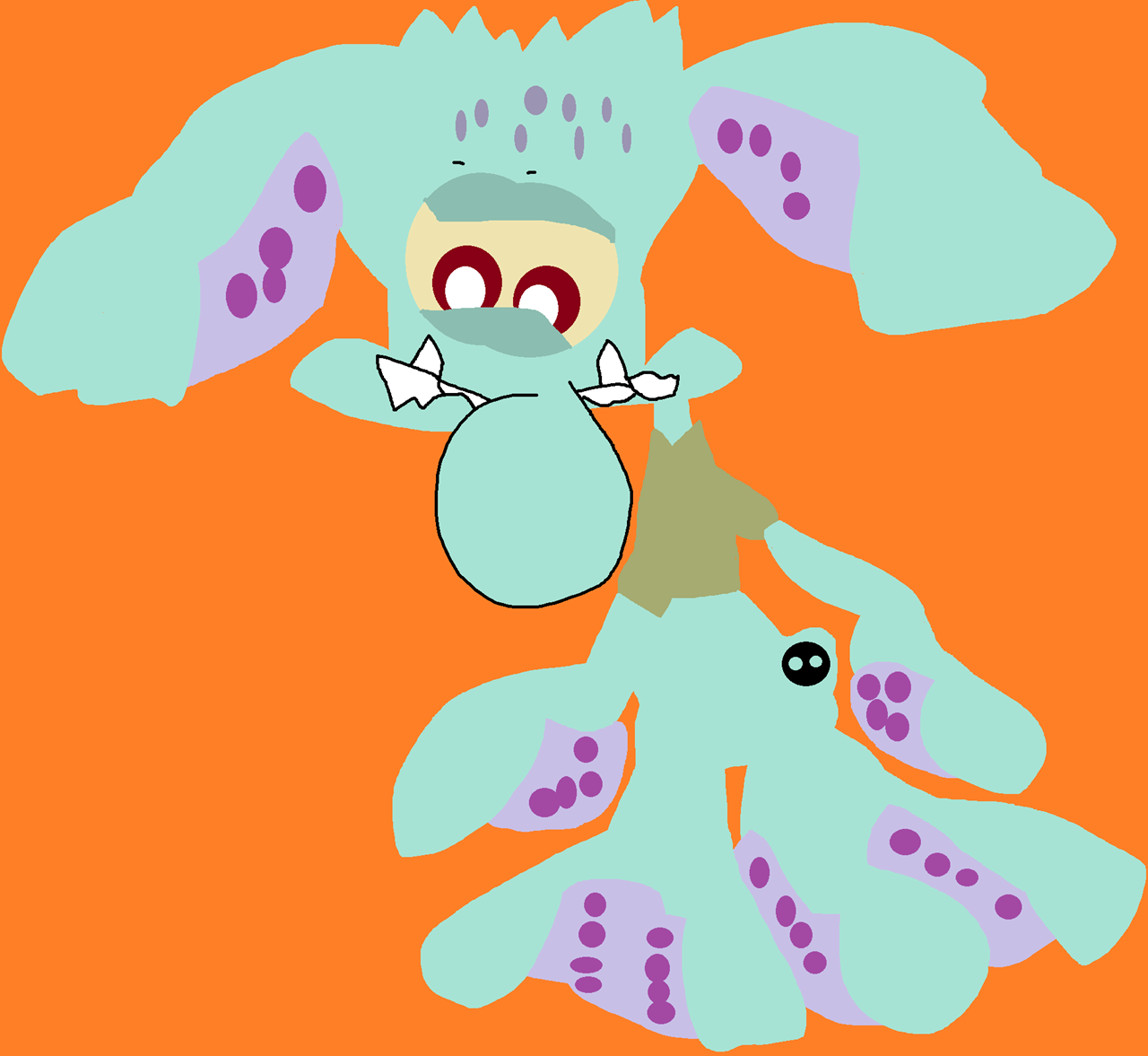 Yet Another Squidward Lafuggler Plush^^ by Falconlobo