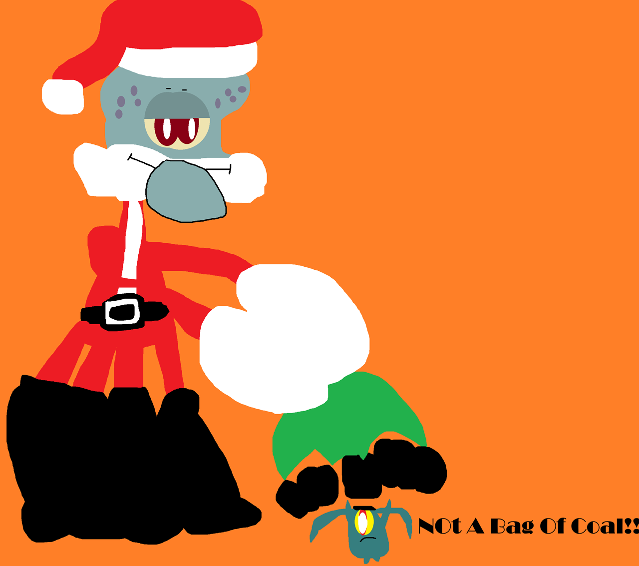 NOT A BAG OF COAL^o^ by Falconlobo