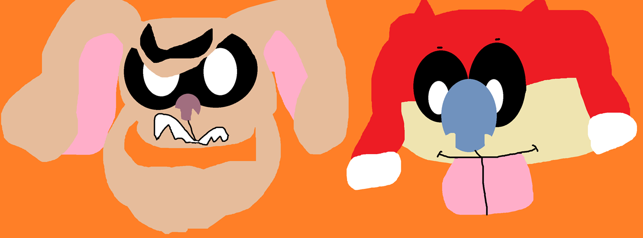 Ren And Stimpy Hats^^ by Falconlobo