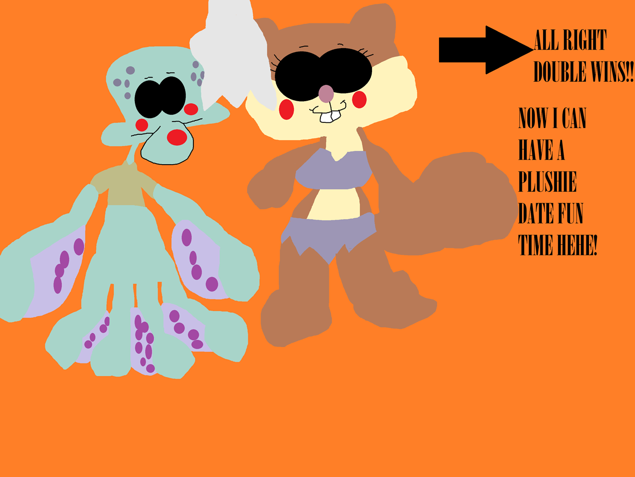 Double WINS by Falconlobo