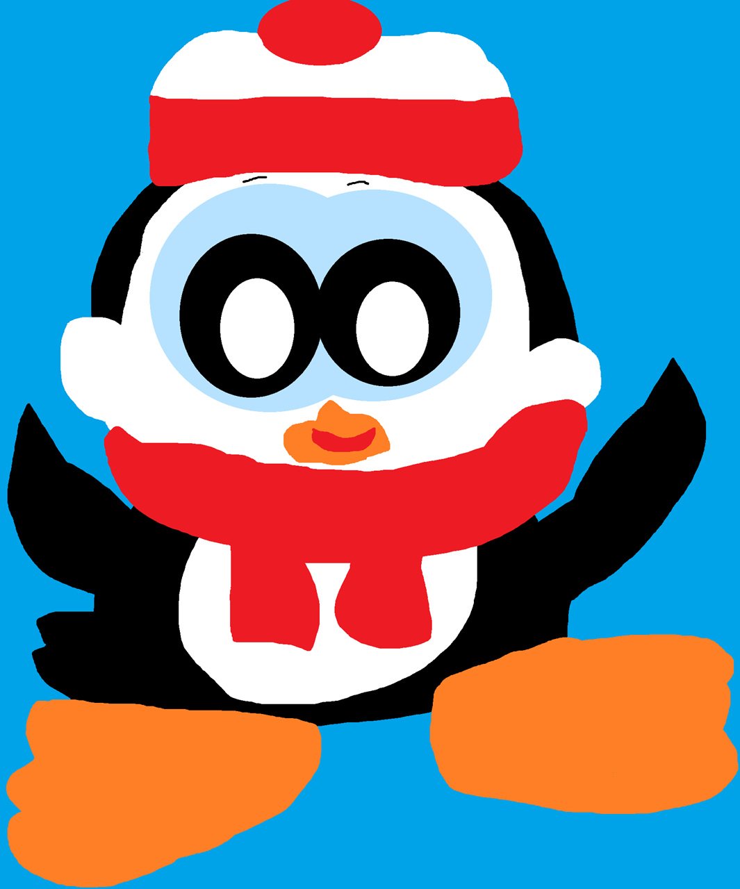 Chilly Willie^o^ by Falconlobo