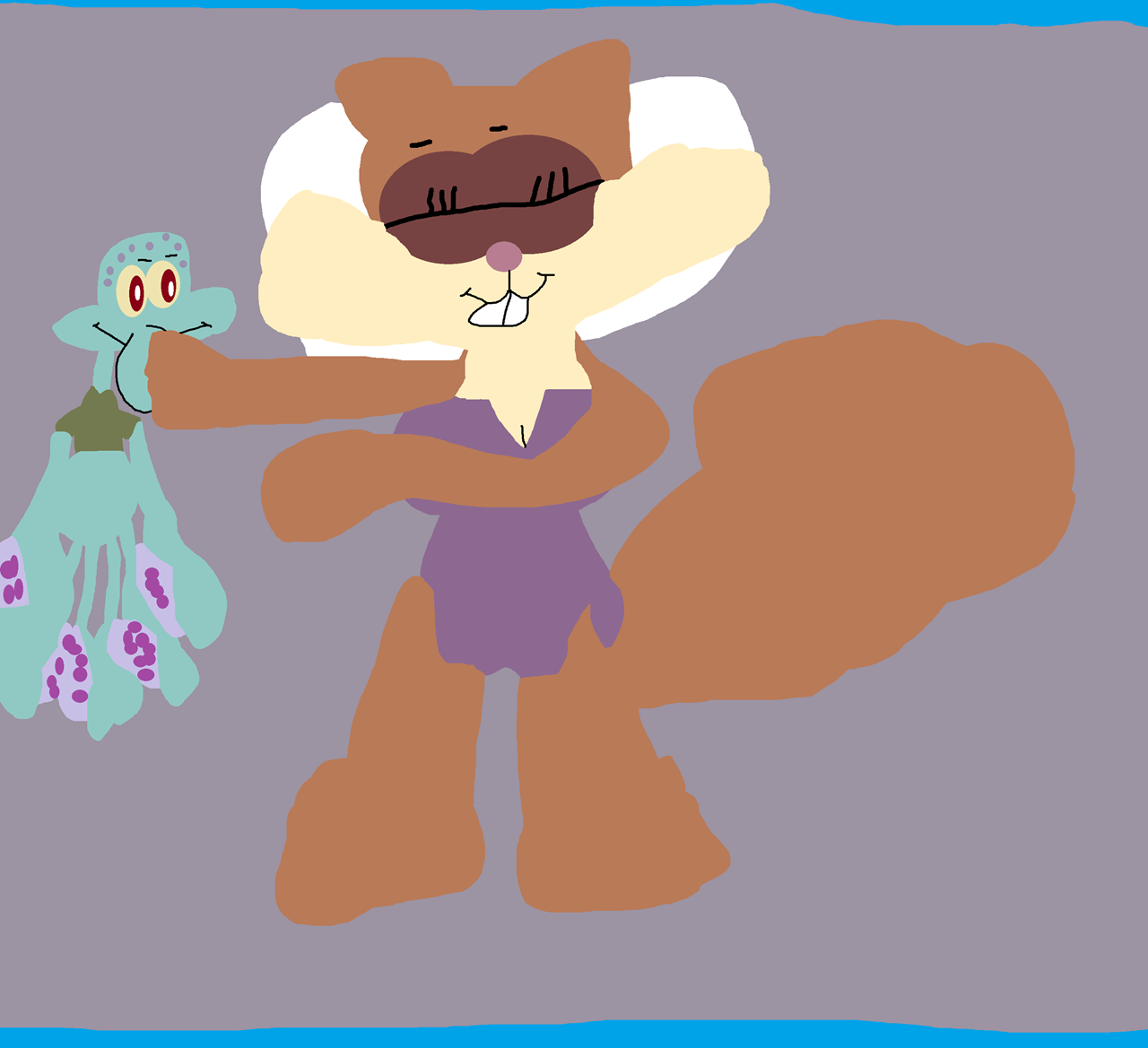 Sandy's Hibernation Snuggle Buddy Plush^^ by Falconlobo