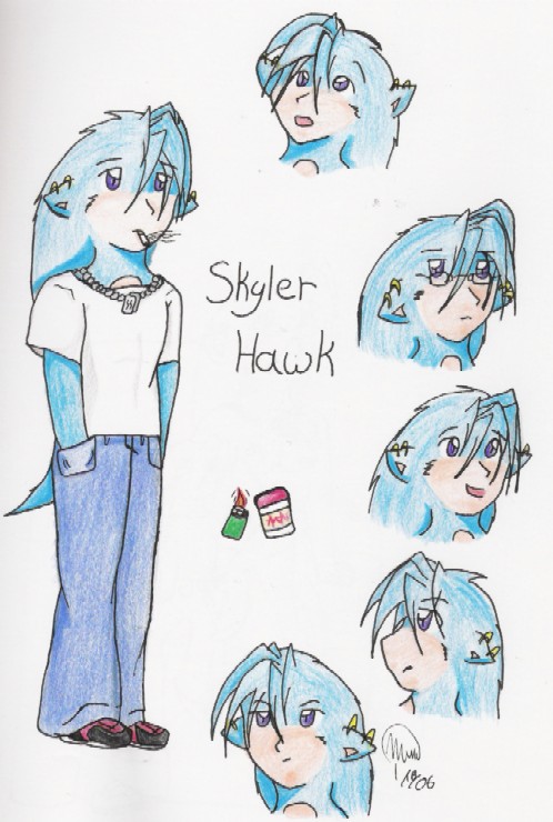 Skyler Hawk - profile pic by FallenAngel0792