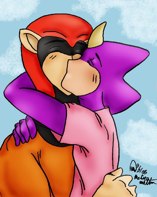 Espio and Mighty (for espiofangirl1) by FallenAngel0792