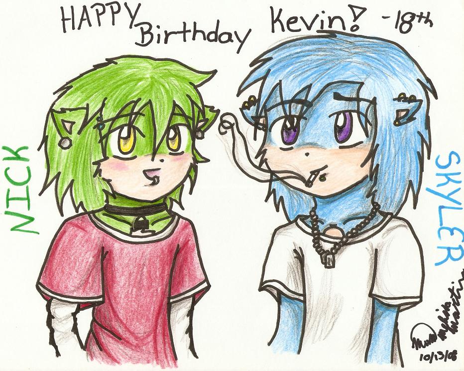 Happy 18th Kevin! by FallenAngel0792
