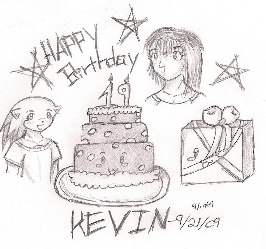Kevin's 19th! by FallenAngel0792