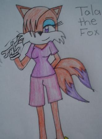 Tala the Fox by FallingRaindrops