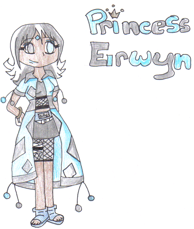 Princess Eirwyn by FallingRaindrops