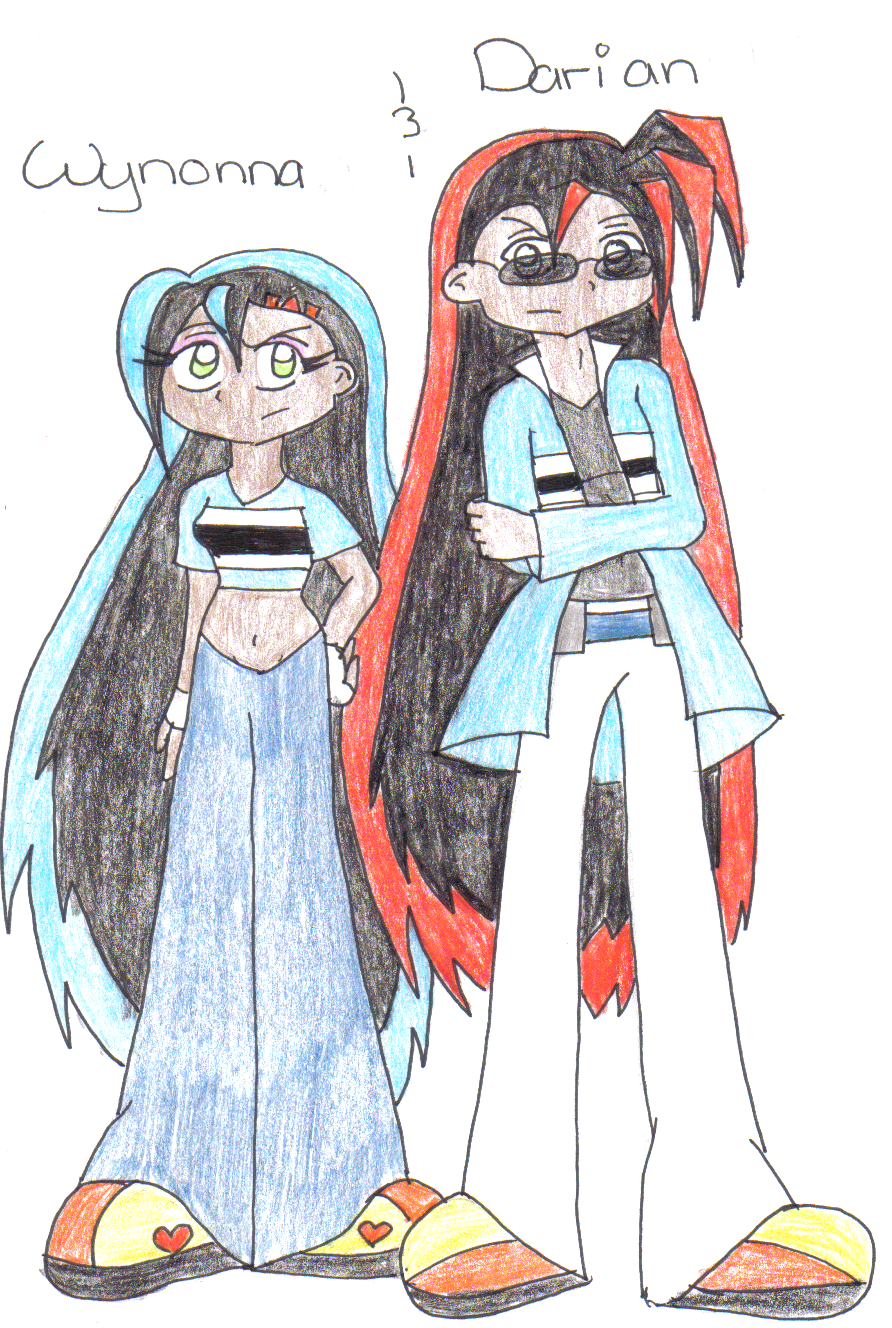 Older Brother &amp; Younger Sister- Darian and Wynonna Riddle by FallingRaindrops