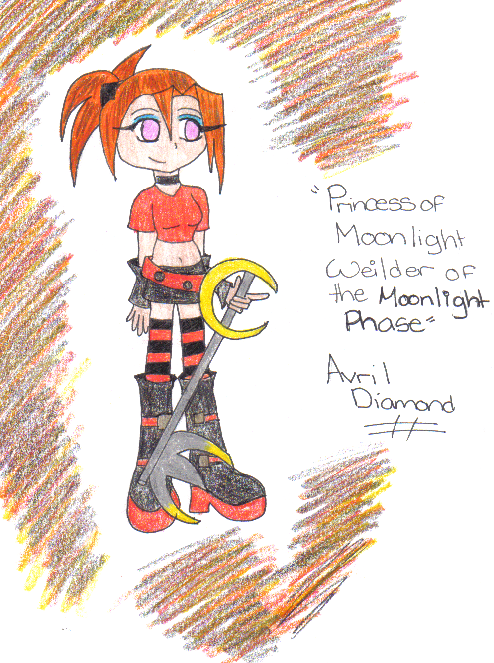 Princess Of Moonlight- Avril Diamond by FallingRaindrops