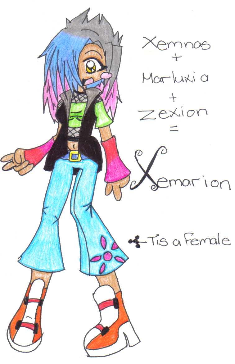 Organization XIII Fusions- Xemarion by FallingRaindrops