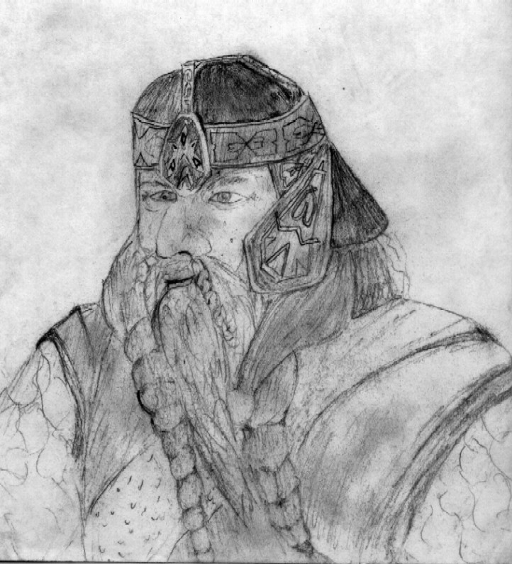 Gimli: Portrait of a Dwarf by Falthee