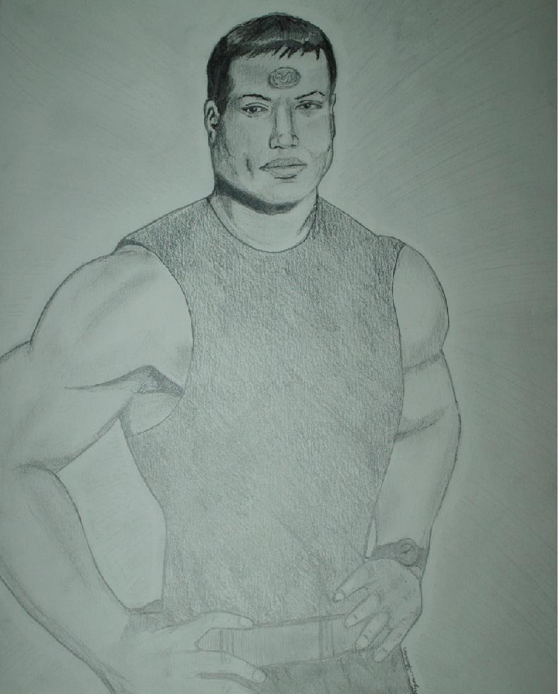 Teal'c:  Big Strong Jaffa by Falthee