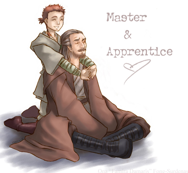 Star Wars - Master and Apprentice by Famira