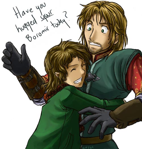 Give Boromir a Hug! by Famira