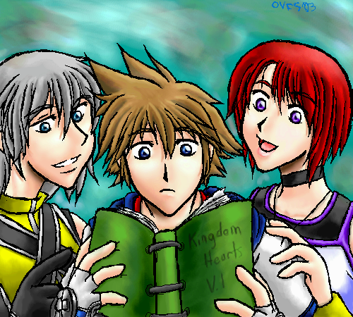 Slow on the Uptake (Riku, Sora, Kairi) by Famira