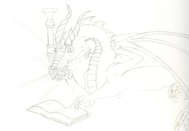 Educated Dragon by Faolan