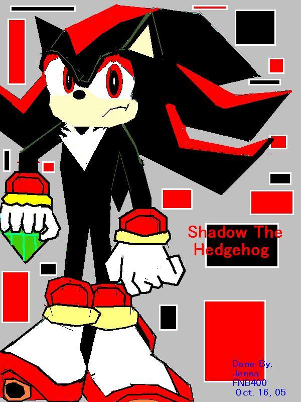 Shadow on MS Paint!! by FasterNblue400