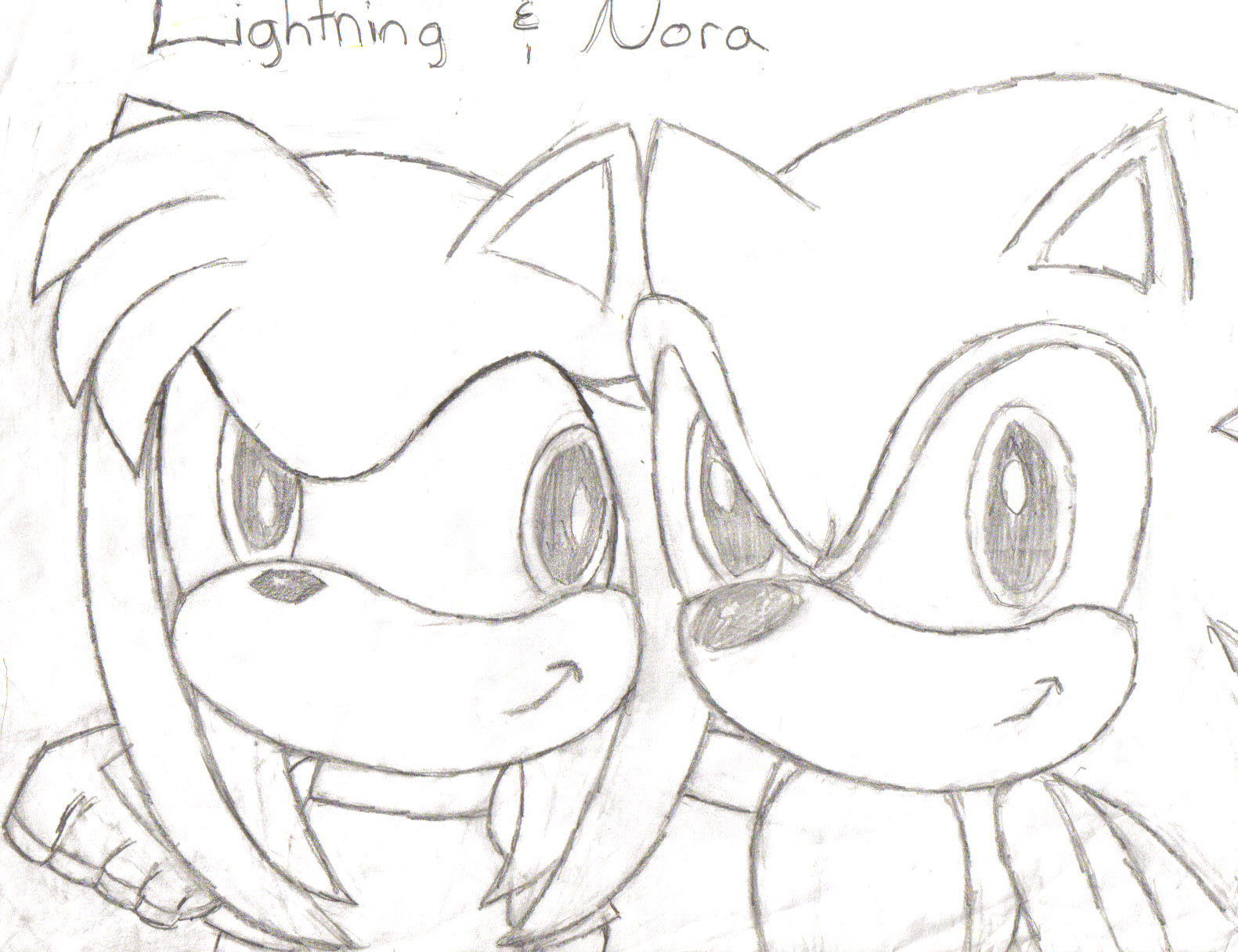 Lightning And Nora by FasterNblue400
