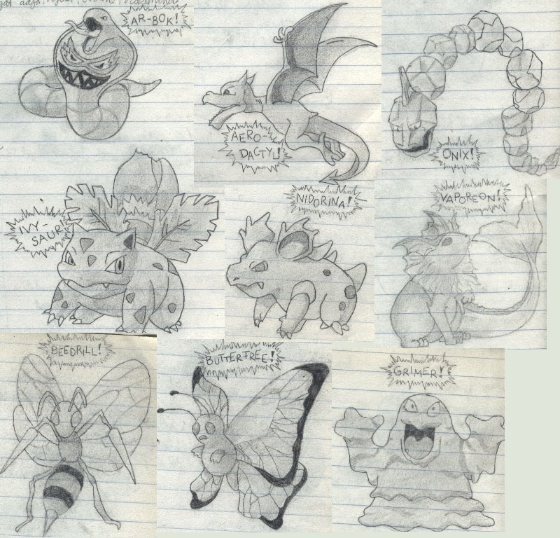Pokemon Exercise-Book Part 1 by FatalFanatic