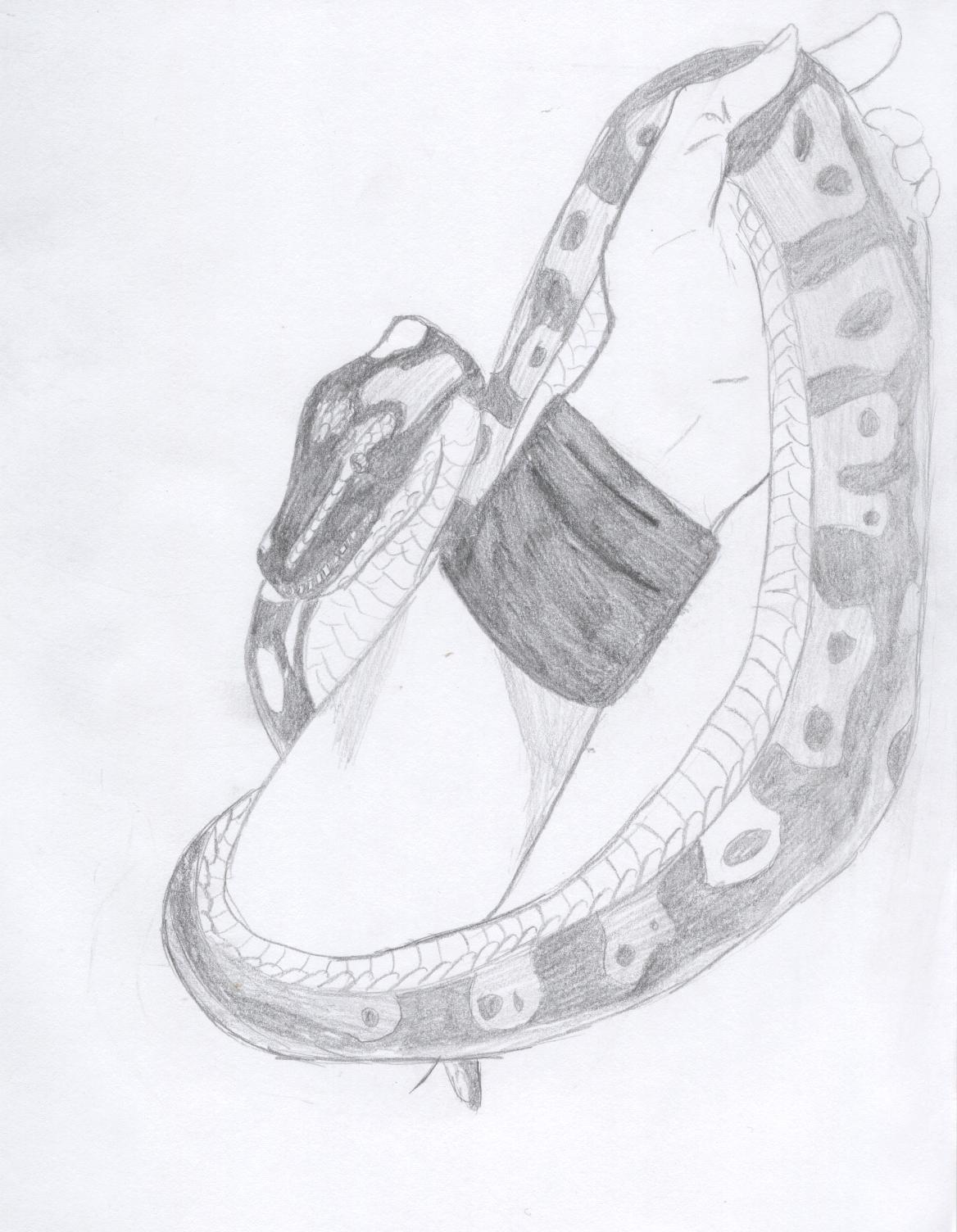 Kiba my snake! by FaustVIII