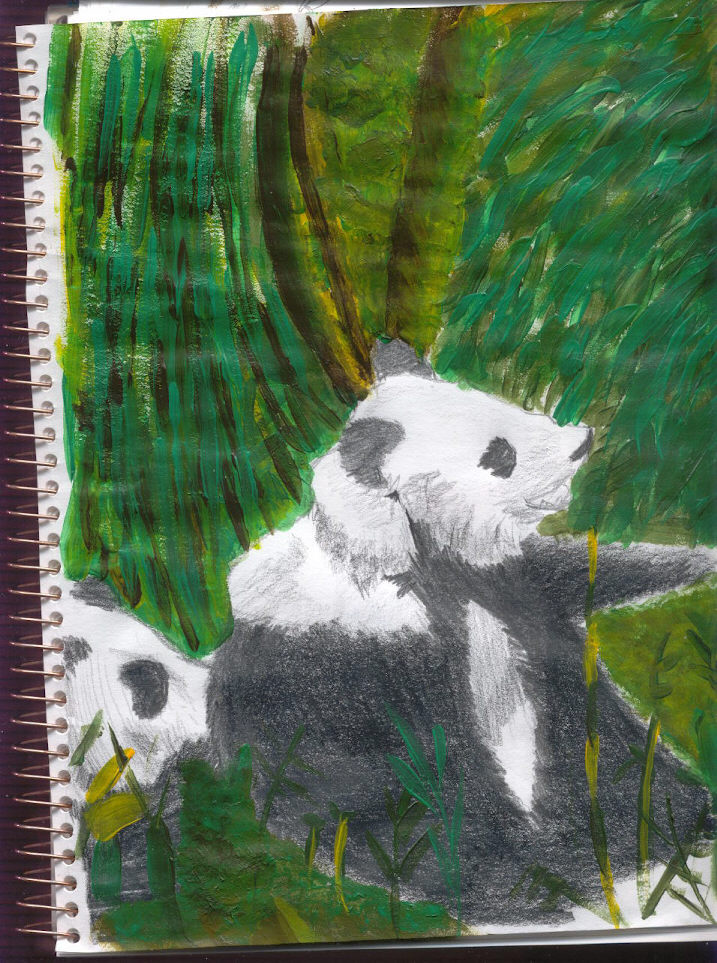 Pandas For Panda! by FaustVIII