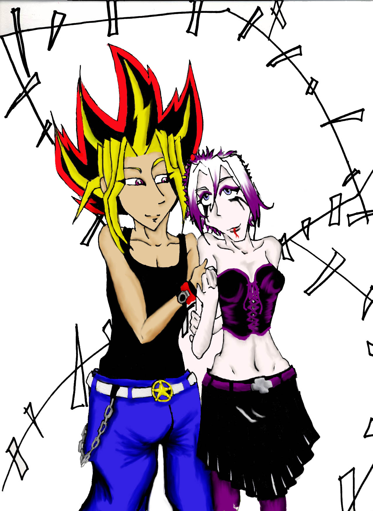 Yami and lex! by FaustVIII