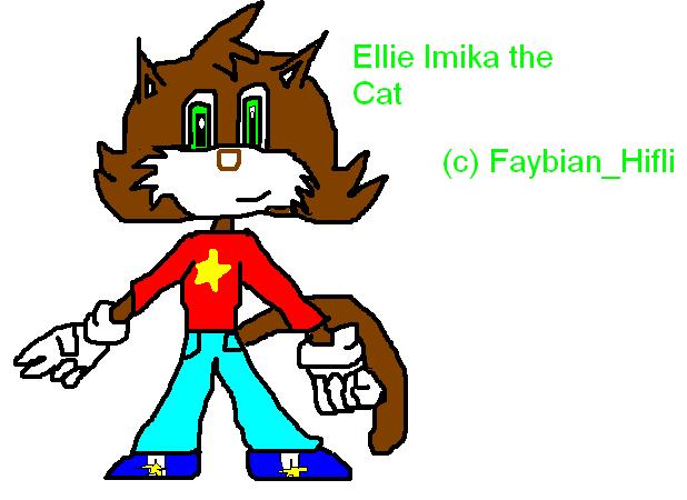 Ellie Imika the Cat by Faybian_Hifli